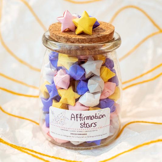 Affirmation Lucky Star Jar