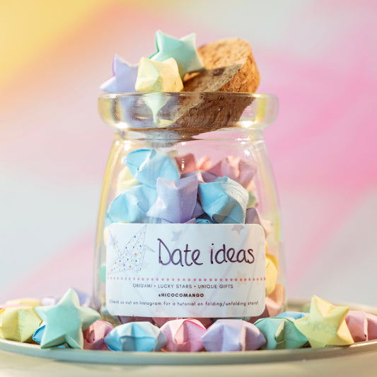 Date Night Ideas Lucky Star Jar